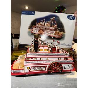 Rare HTF Retired Dept 56 "High Rollers Riverboat Casino Snow Village Christmas